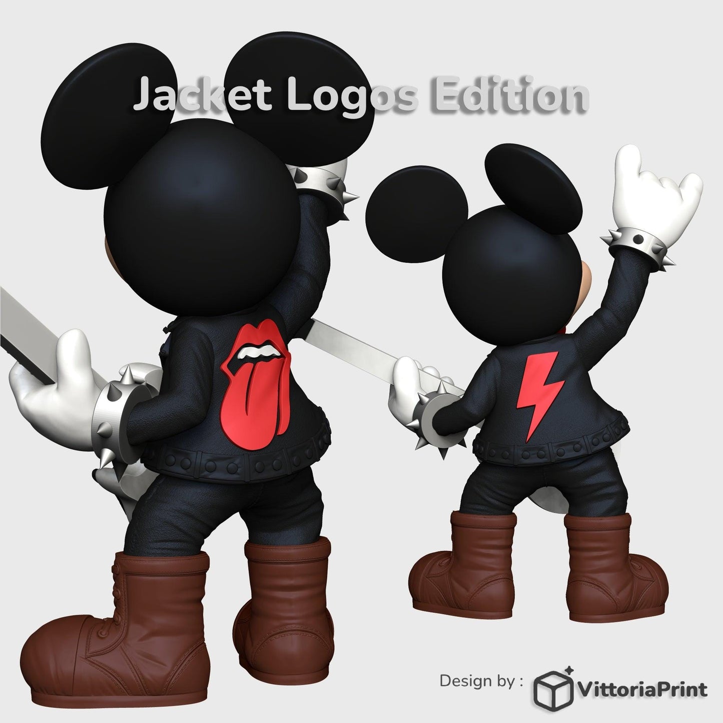Mickey Mouse Metal Vibes