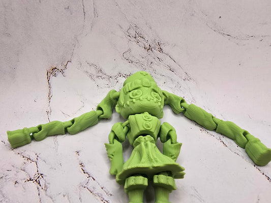 Articulated Spooky Nurse Doll