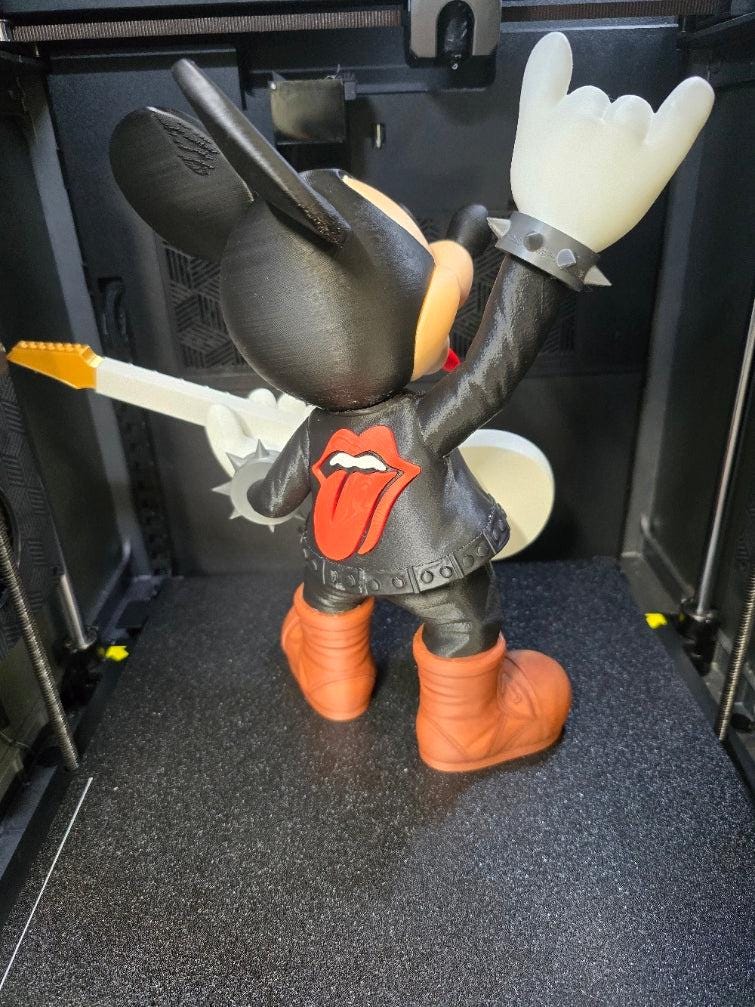 Mickey Mouse Metal Vibes