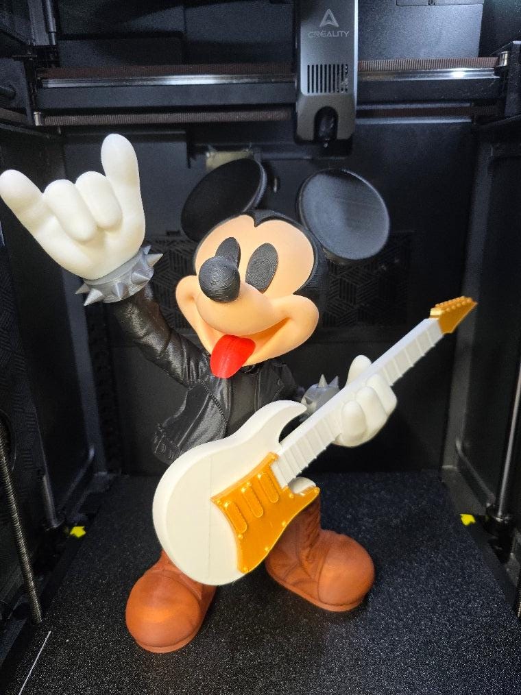 Mickey Mouse Metal Vibes