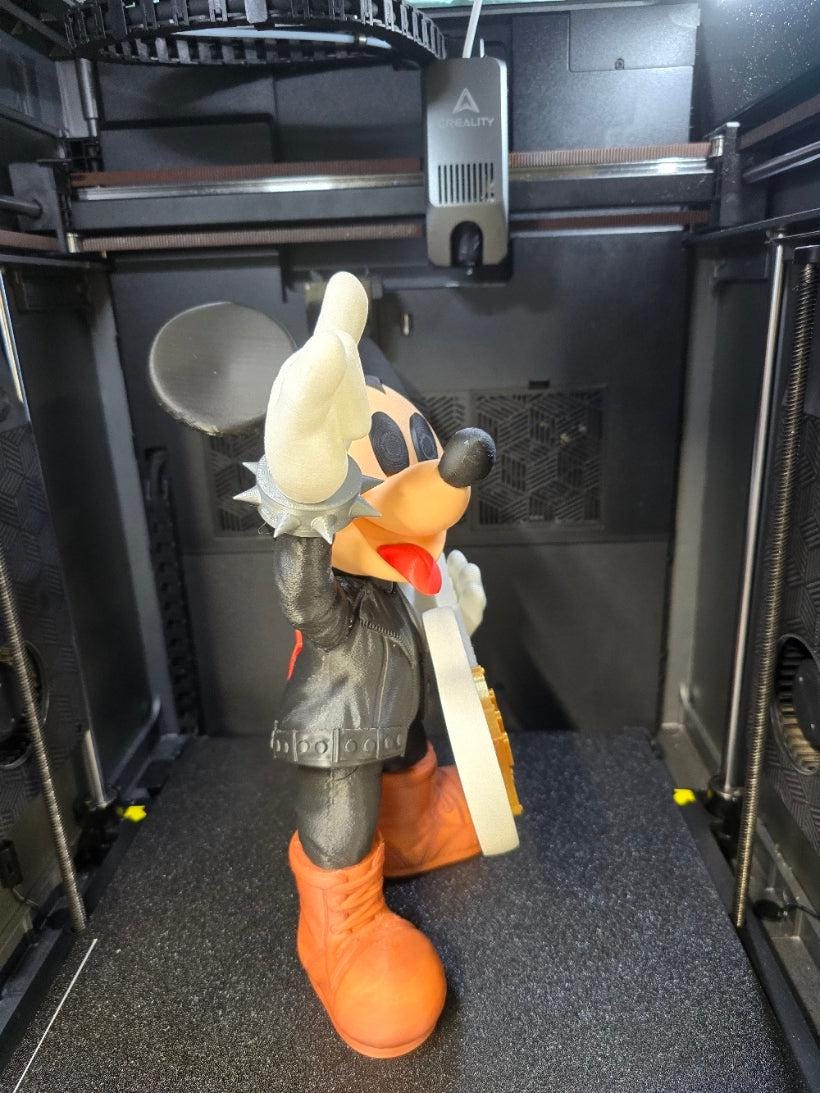 Mickey Mouse Metal Vibes