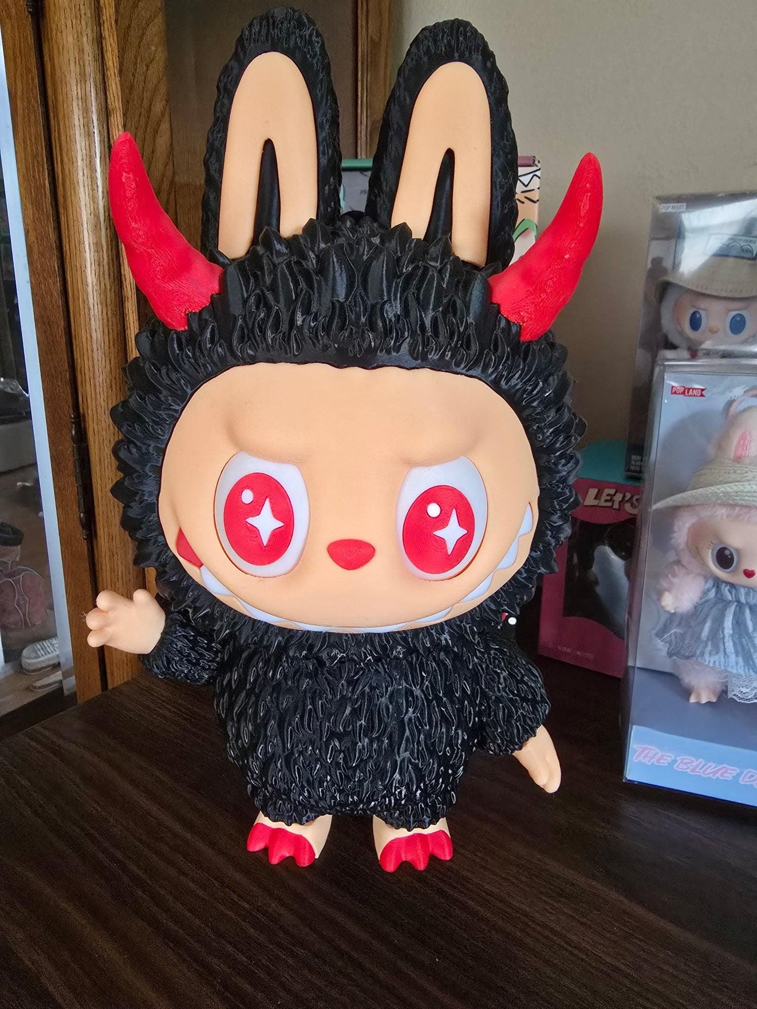 Labubu Archangel (Demon) Rotating Eyes